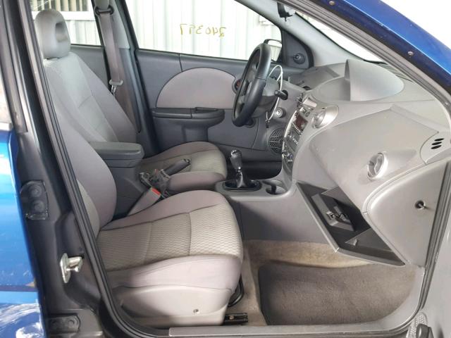 1G8AZ55F06Z142674 - 2006 SATURN ION LEVEL BLUE photo 5