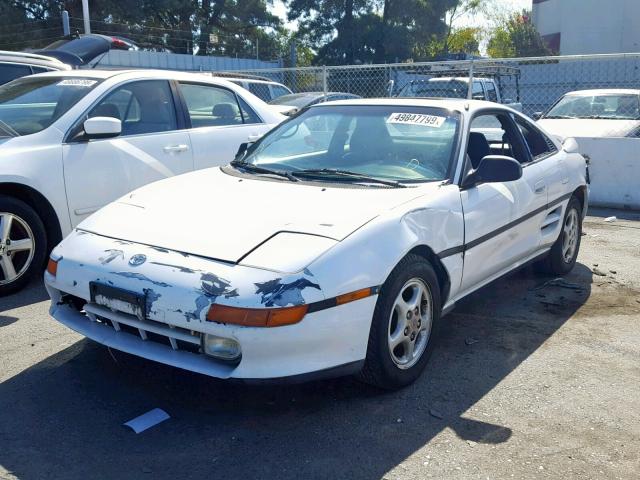 JT2SW21M4N0016240 - 1992 TOYOTA MR2 WHITE photo 2