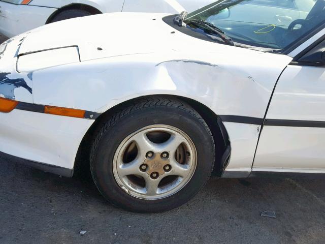 JT2SW21M4N0016240 - 1992 TOYOTA MR2 WHITE photo 9