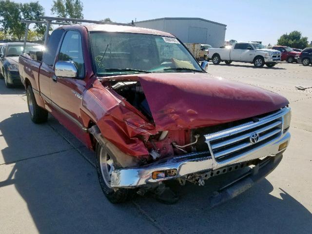 JT4TN12D4V0030596 - 1997 TOYOTA T100 XTRAC RED photo 1