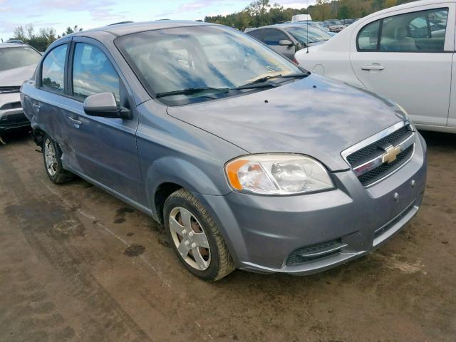 KL1TD5DE8AB106326 - 2010 CHEVROLET AVEO LS CHARCOAL photo 1