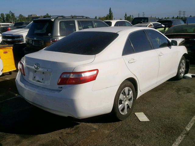 4T4BE46K68R040681 - 2008 TOYOTA CAMRY CE WHITE photo 4