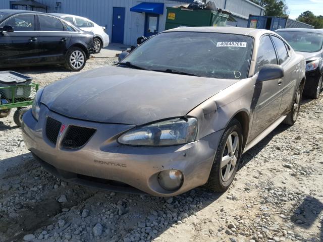 2G2WP552561224959 - 2006 PONTIAC GRAND PRIX Қоңыр фото 2