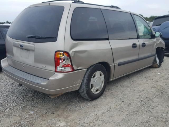 2FMZA51462BA99309 - 2002 FORD WINDSTAR L GOLD photo 4