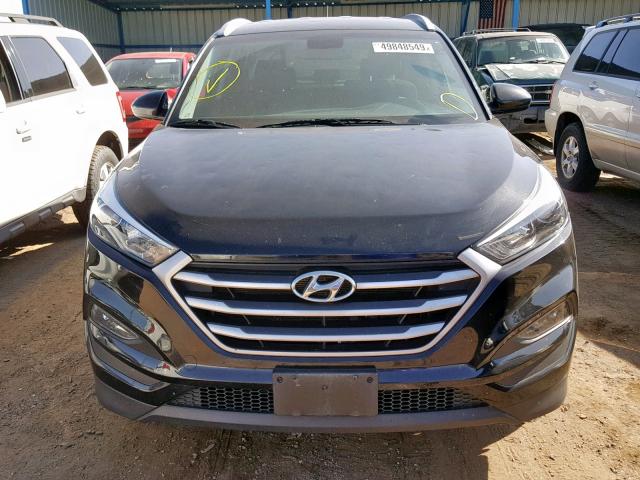 KM8J3CA48HU434732 - 2017 HYUNDAI TUCSON LIM BLACK photo 9