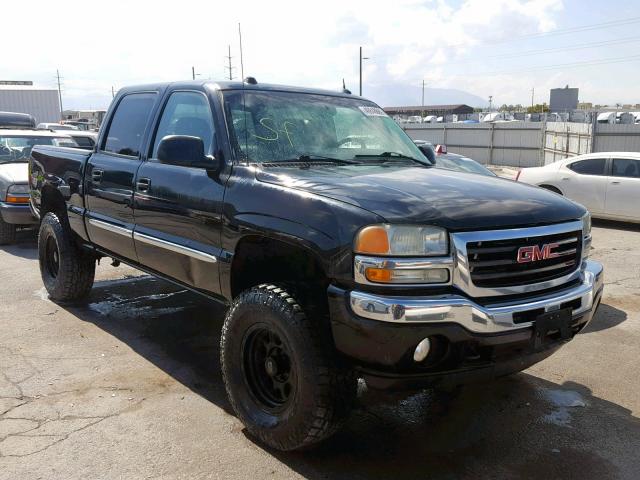 2GTEK13T651122692 - 2005 GMC NEW SIERRA BLACK photo 1