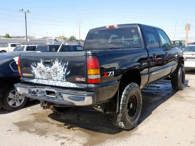 2GTEK13T651122692 - 2005 GMC NEW SIERRA BLACK photo 4