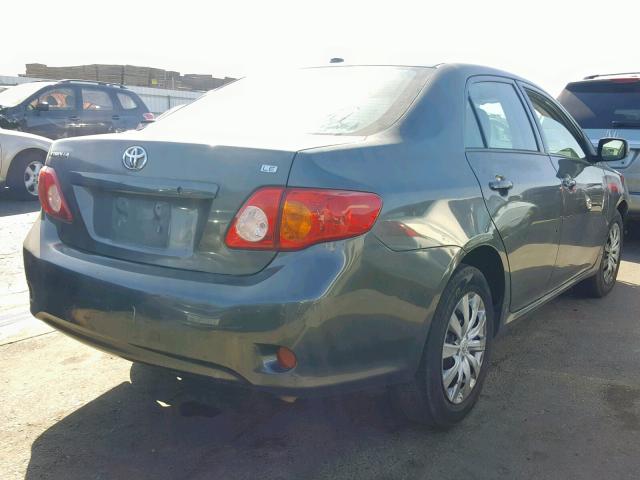 2T1BU4EE9AC361226 - 2010 TOYOTA COROLLA BA CHARCOAL photo 4