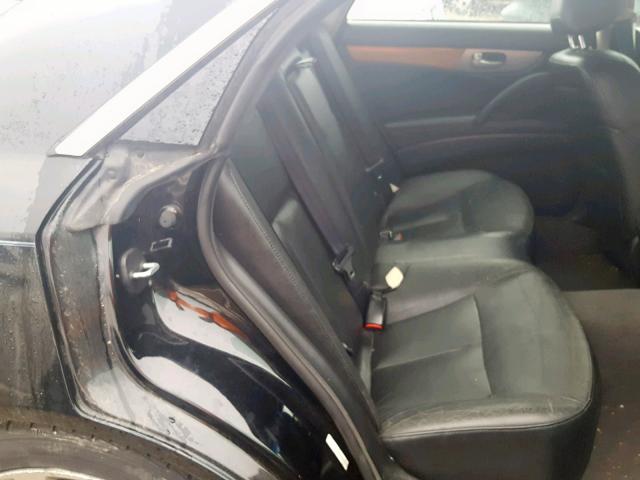 JNKAY41E13M001426 - 2003 INFINITI M45 BLACK photo 6