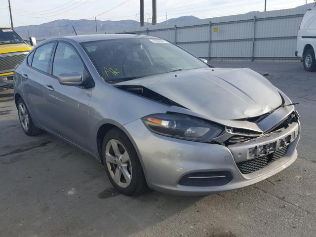 1C3CDFBB0FD306723 - 2015 DODGE DART SXT GRAY photo 1