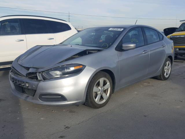 1C3CDFBB0FD306723 - 2015 DODGE DART SXT GRAY photo 2