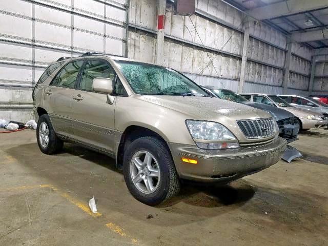 JTJHF10U420267328 - 2002 LEXUS RX 300 GOLD photo 1