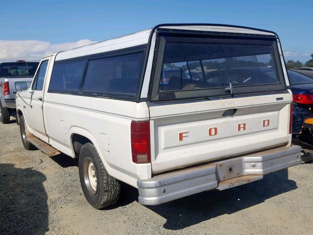 1FTCF15Y9FPA33675 - 1985 FORD F150 WHITE photo 3