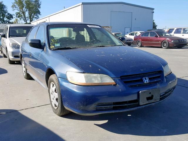 1HGCF85421A142045 - 2001 HONDA ACCORD DX BLUE photo 1