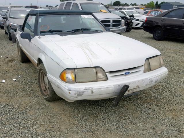 1FACP44M5PF145447 - 1993 FORD MUSTANG LX WHITE photo 1