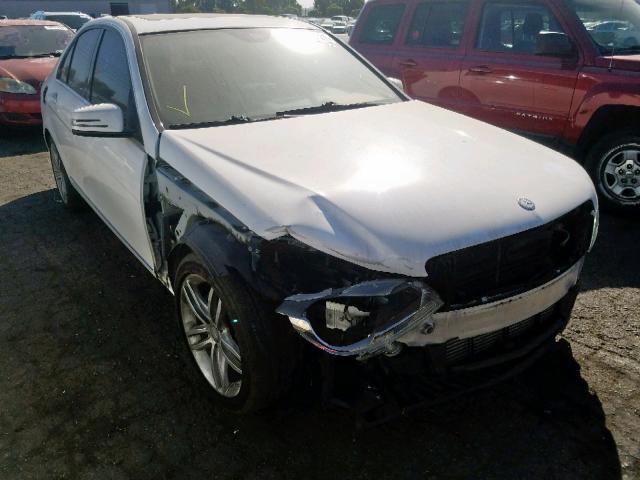 WDDGF4HB6DR265538 - 2013 MERCEDES-BENZ C 250 WHITE photo 1