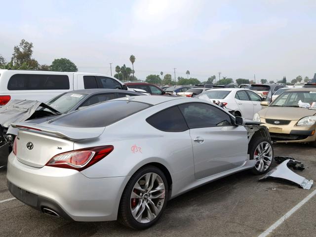 KMHHU6KJ8DU094056 - 2013 HYUNDAI GENESIS CO SILVER photo 4