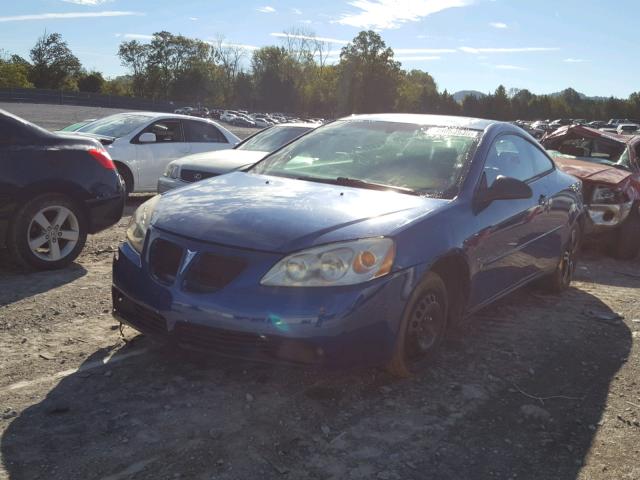 1G2ZH158064164911 - 2006 PONTIAC G6 GT BLUE photo 2