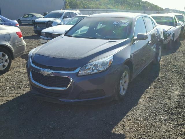 1G11C5SL5EF257846 - 2014 CHEVROLET MALIBU 1LT BLUE photo 2