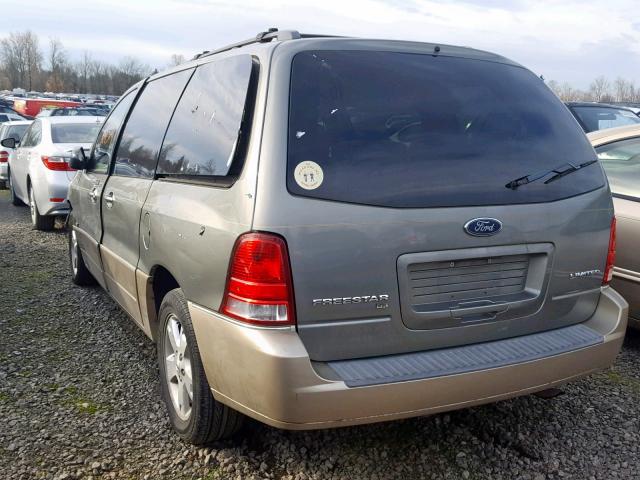 2FMZA58204BA70234 - 2004 FORD FREESTAR L GREEN photo 3