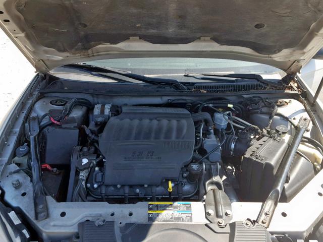 2G1WL15CX69347885 - 2006 CHEVROLET MONTE CARL ვერცხლისფერი ფოტო 7