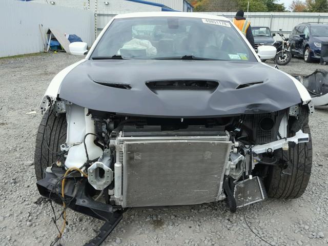 2C3CDXL9XFH824925 - 2015 DODGE CHARGER SR WHITE photo 9