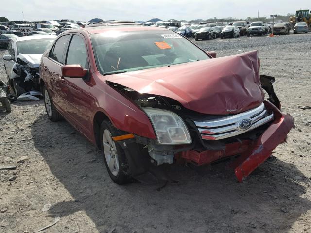 3FAFP08Z46R226713 - 2006 FORD FUSION SEL RED photo 1