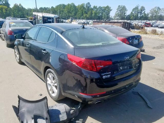 5XXGN4A79DG131581 - 2013 KIA OPTIMA EX BLACK photo 3