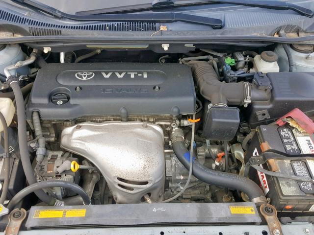 JTKDE167060071519 - 2006 TOYOTA SCION TC ვერცხლისფერი ფოტო 7