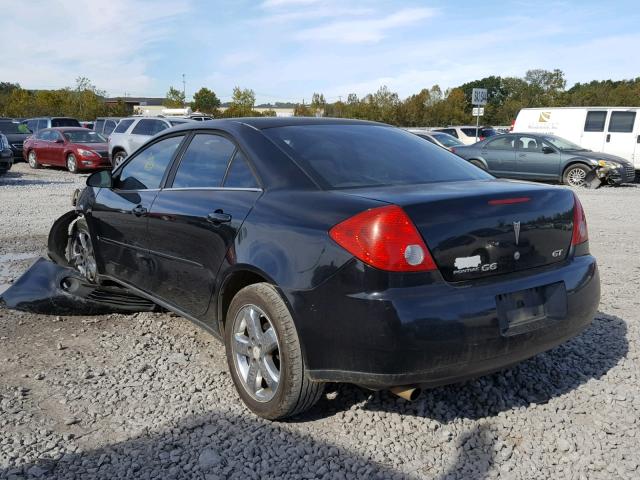 1G2ZH58N874212293 - 2007 PONTIAC G6 GT BLACK photo 3