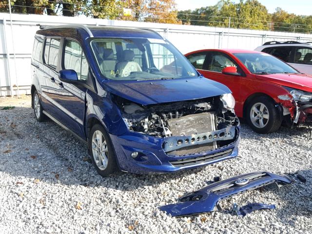 NM0GE9G71E1155663 - 2014 FORD TRANSIT CO BLUE photo 1