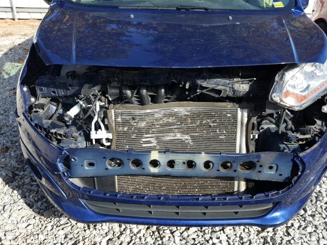 NM0GE9G71E1155663 - 2014 FORD TRANSIT CO BLUE photo 9