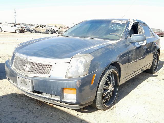 1G6DP577860169210 - 2006 CADILLAC CTS HI FEA BLUE photo 2