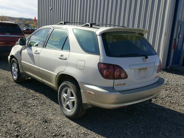 JT6GF10U6Y0067887 - 2000 LEXUS RX 300 CREAM photo 3