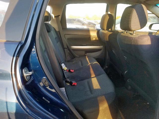 JTKKT624065020837 - 2006 TOYOTA SCION XA BLUE photo 6