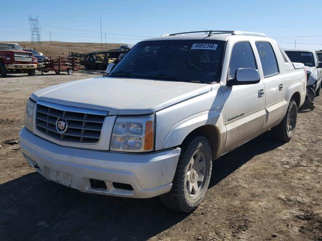 3GYEK62N66G122520 - 2006 CADILLAC ESCALADE E WHITE photo 2