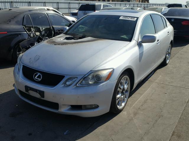 JTHBH96S665010184 - 2006 LEXUS GS GENERAT SILVER photo 2