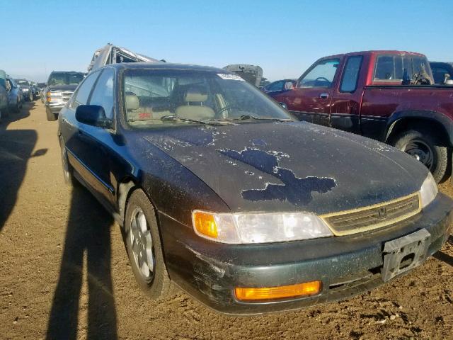 1HGCE6670TA017094 - 1996 HONDA ACCORD EX GREEN photo 1