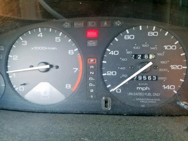 1HGCE6670TA017094 - 1996 HONDA ACCORD EX GREEN photo 8