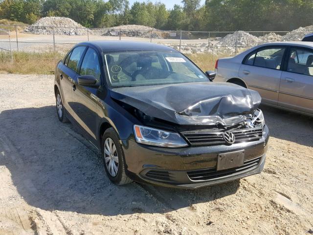 3VW2K7AJ2DM294388 - 2013 VOLKSWAGEN JETTA BASE 黑色 照片 1