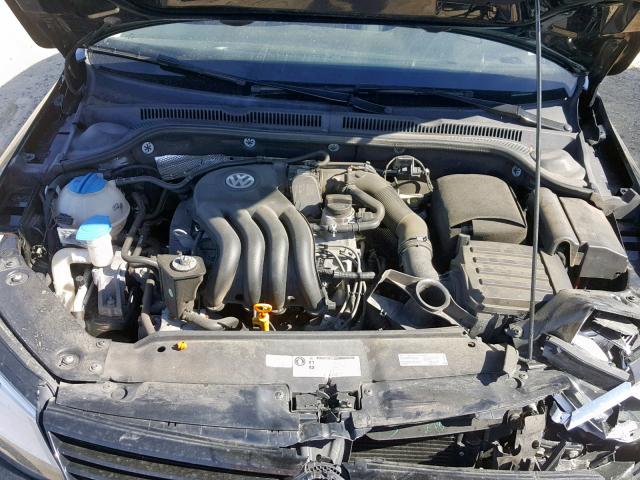 3VW2K7AJ2DM294388 - 2013 VOLKSWAGEN JETTA BASE 黑色 照片 7