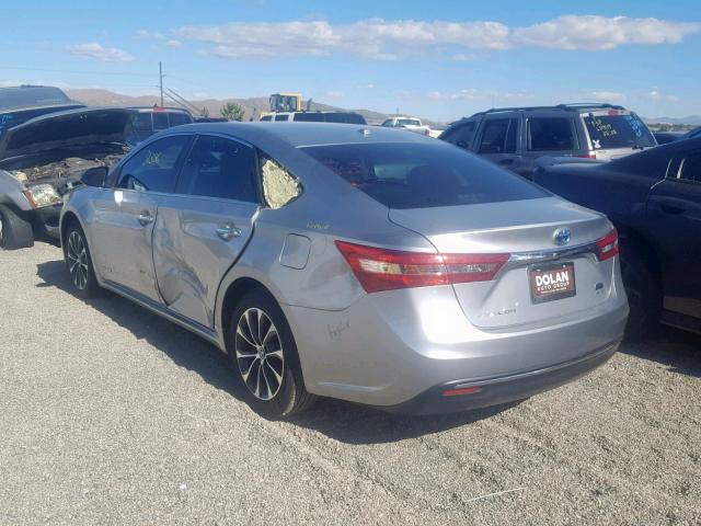 4T1BD1EB6GU056634 - 2016 TOYOTA AVALON HYB SILVER photo 3