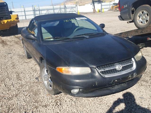 3C3EL55H8TT293439 - 1996 CHRYSLER SEBRING JX BLACK photo 1