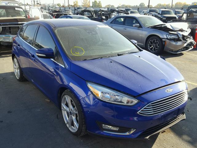 1FADP3N21FL208006 - 2015 FORD FOCUS TITA BLUE photo 1