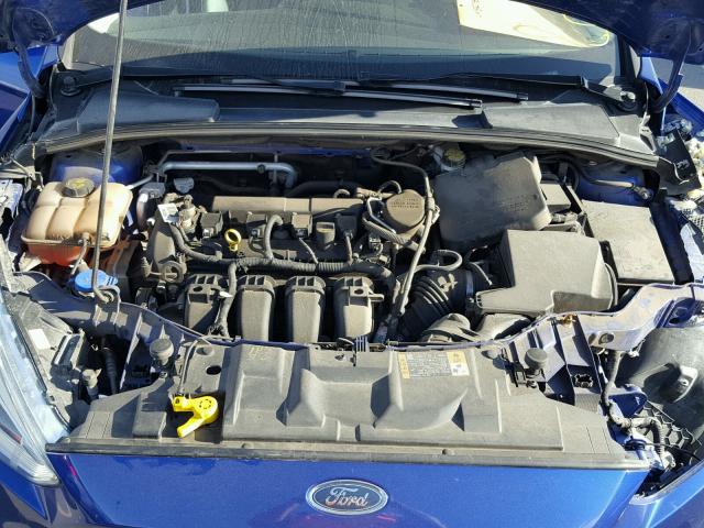 1FADP3N21FL208006 - 2015 FORD FOCUS TITA BLUE photo 7