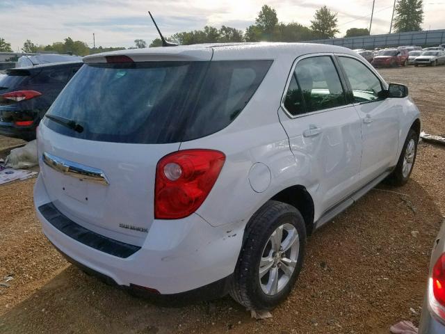 2GNALAEK3E6381246 - 2014 CHEVROLET EQUINOX LS WHITE photo 4