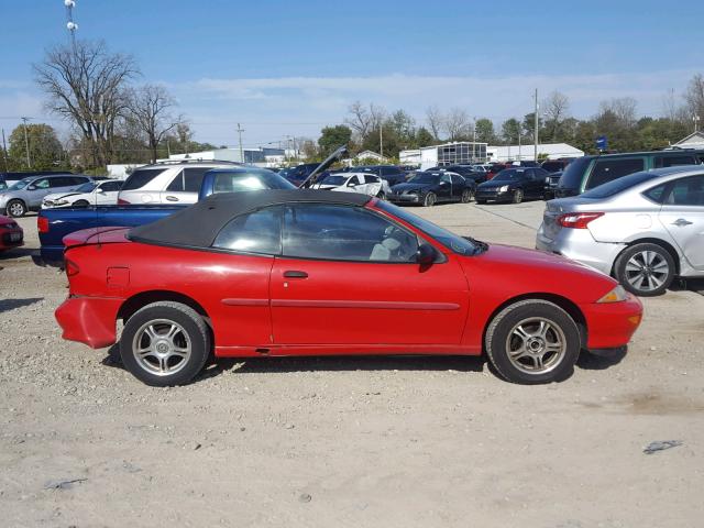 4G1JF32D8SB100804 - 1995 CHEVROLET CAVALIER L RED photo 9