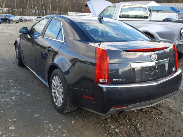 1G6DG5EYXB0125697 - 2011 CADILLAC CTS LUXURY BLACK photo 3