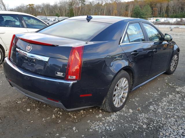 1G6DG5EYXB0125697 - 2011 CADILLAC CTS LUXURY BLACK photo 4