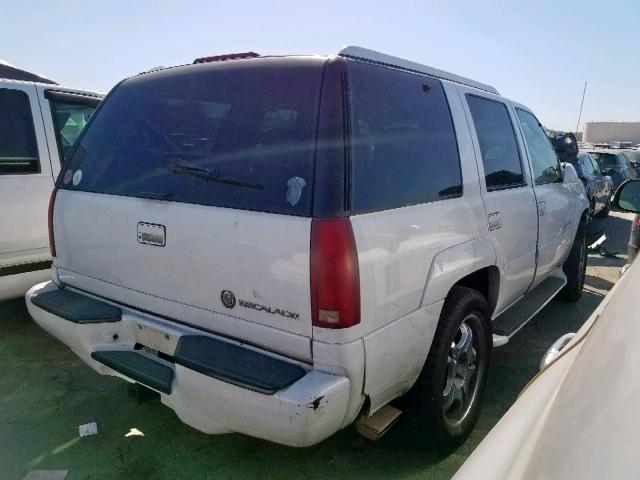 1GYEK13R3YR123163 - 2000 CADILLAC ESCALADE WHITE photo 4